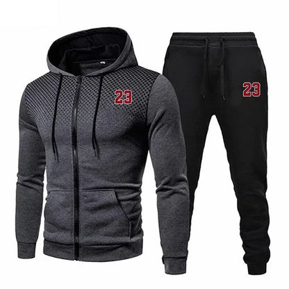 Survêtement de Sport à Capuche Homme (2 Pièces)