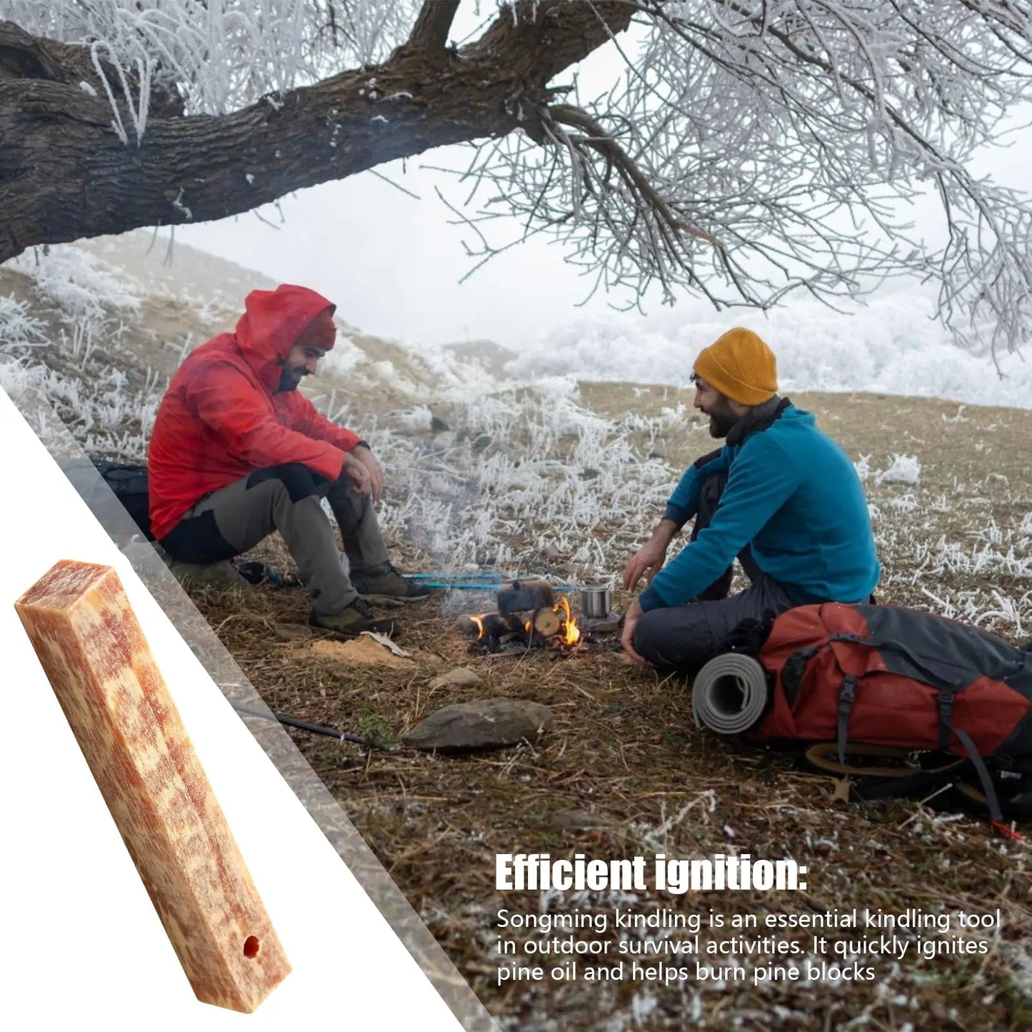 Allume-Feu en Bois de Pin Rafford (5 PCS)