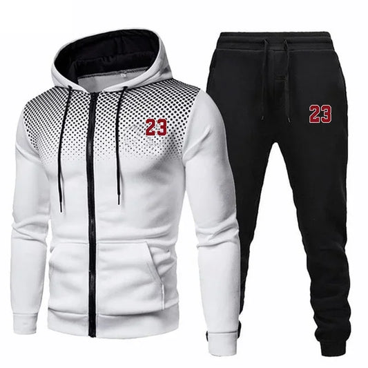Survêtement de Sport à Capuche Homme (2 Pièces)